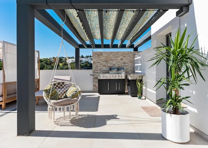 Casa Hermano - Private Pool Penthouse شقة ماربيا