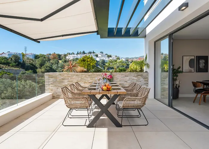 Casa Hermano - Private Pool Penthouse شقة ماربيا